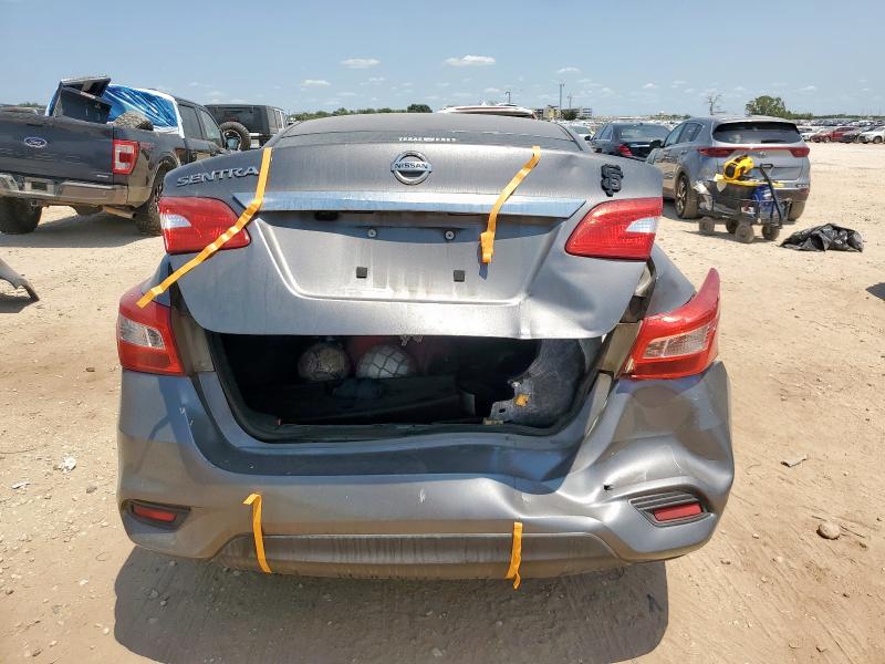 3N1AB7AP6JY317553 - 2018 NISSAN SENTRA S GRAY photo 6