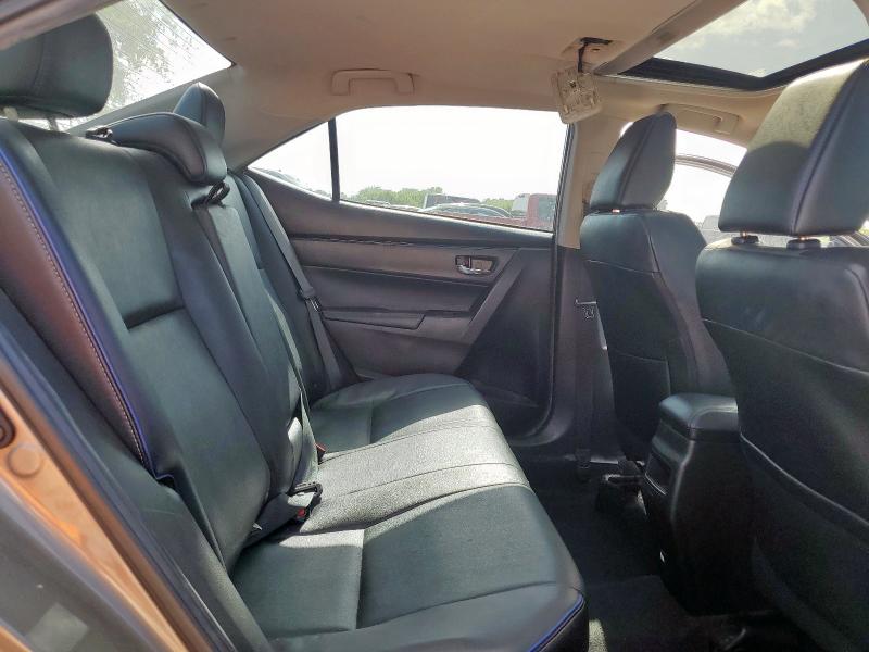 5YFBURHE9KP909252 - 2019 TOYOTA COROLLA L GRAY photo 10