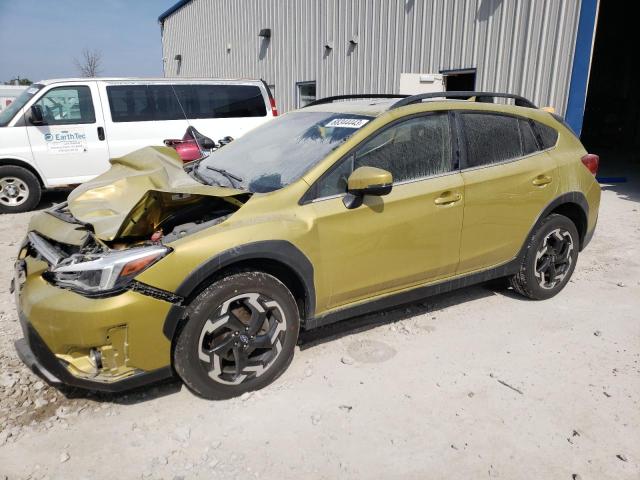 JF2GTHNC6MH230173 - 2021 SUBARU CROSSTREK LIMITED GREEN photo 1