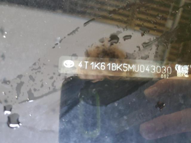 4T1K61BK5MU043030 - 2021 TOYOTA CAMRY XSE WHITE photo 12