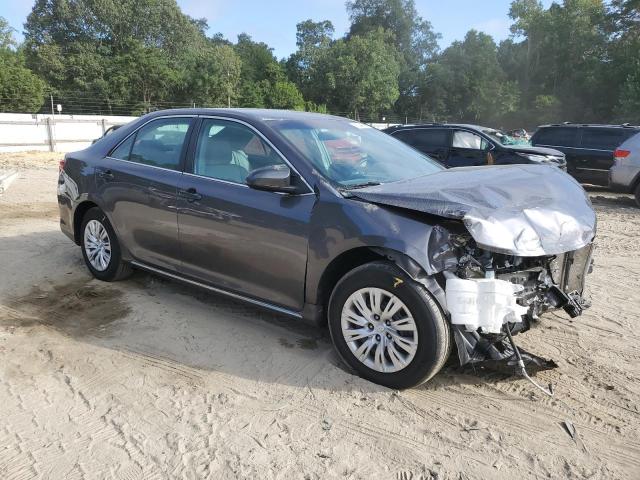 4T4BF1FK6DR324818 - 2013 TOYOTA CAMRY L GRAY photo 4