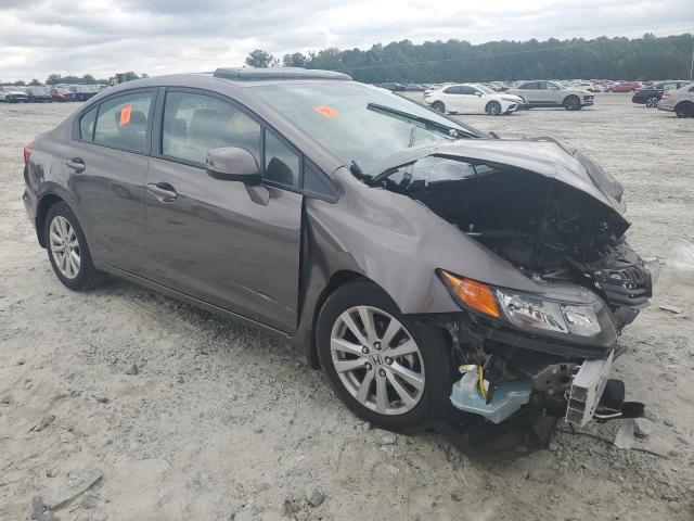 19XFB2F89CE092346 - 2012 HONDA CIVIC EX TAN photo 4