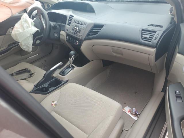 19XFB2F89CE092346 - 2012 HONDA CIVIC EX TAN photo 8