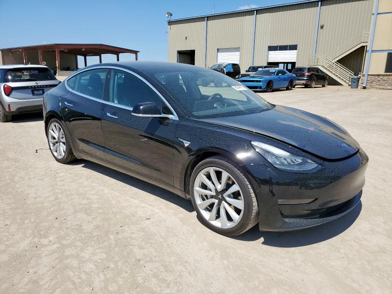 5YJ3E1EB5LF801110 - 2020 TESLA MODEL 3 Siyah fotoğraf 4