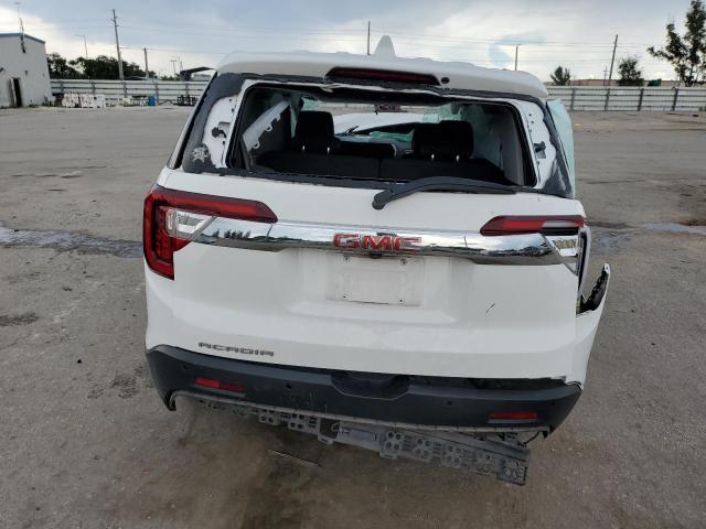 1GKKNKLA6LZ237204 - 2020 GMC ACADIA SLE WHITE photo 6