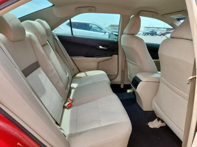 4T4BF1FK9ER344966 - 2014 TOYOTA CAMRY L Qırmızı foto 10