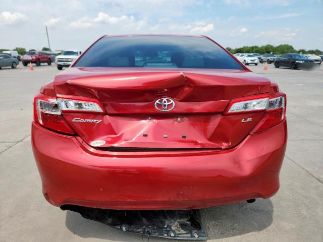 4T4BF1FK9ER344966 - 2014 TOYOTA CAMRY L Qırmızı foto 6