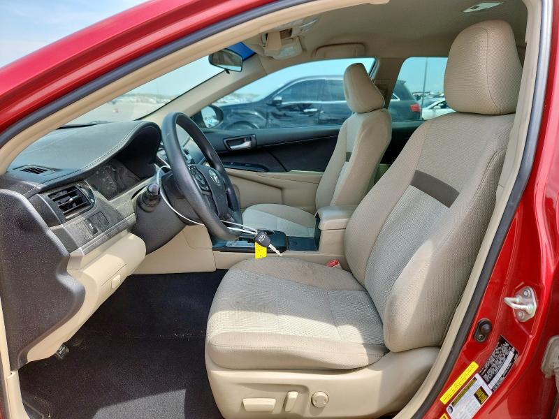 4T4BF1FK9ER344966 - 2014 TOYOTA CAMRY L Qırmızı foto 7