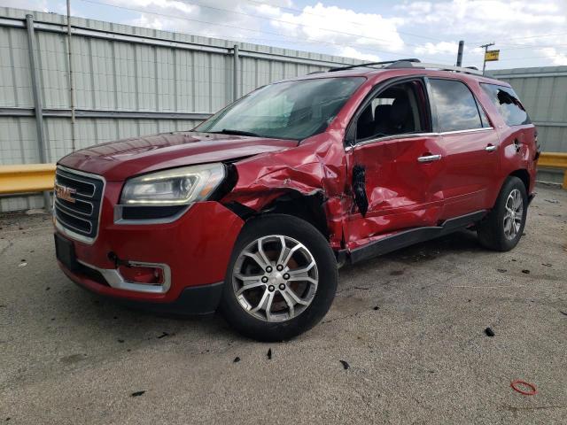 1GKKVRKD0EJ133183 - 2014 GMC ACADIA SLT-1 RED photo 1