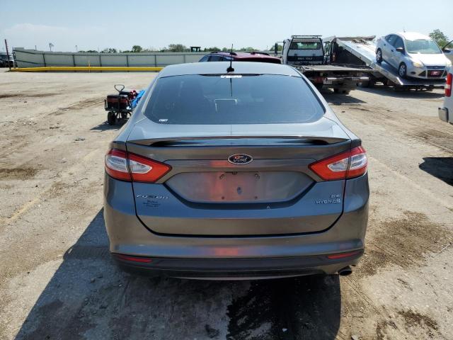 3FA6P0LU6DR192279 - 2013 FORD FUSION SE HYBRID GRAY photo 6