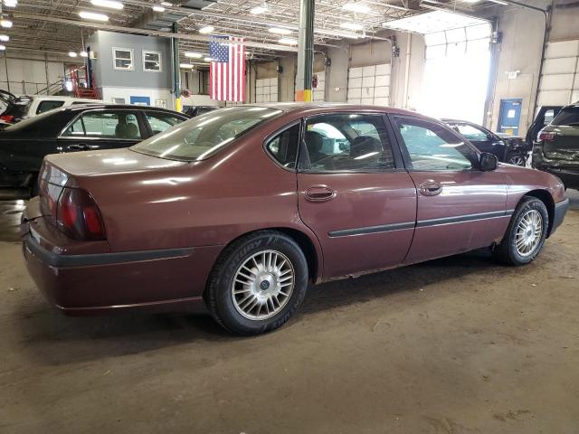 2G1WF55K0Y9232592 - 2000 CHEVROLET IMPALA BROWN photo 3