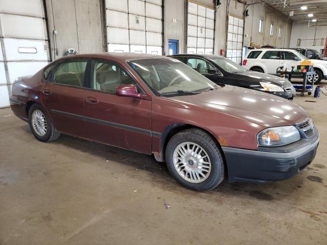 2G1WF55K0Y9232592 - 2000 CHEVROLET IMPALA BROWN photo 4