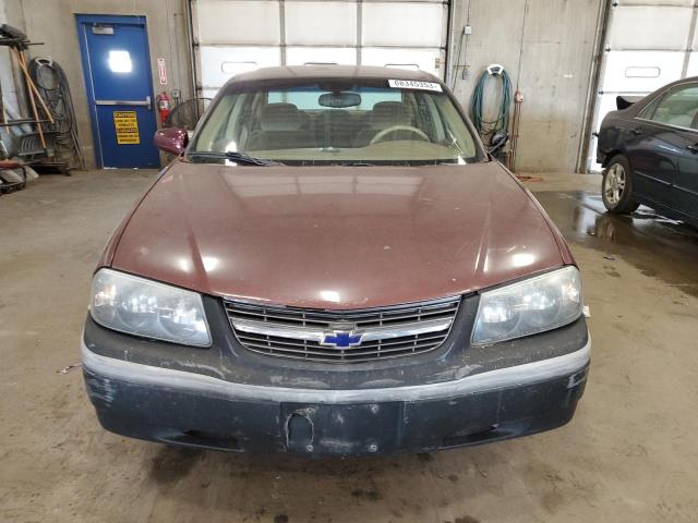 2G1WF55K0Y9232592 - 2000 CHEVROLET IMPALA BROWN photo 5