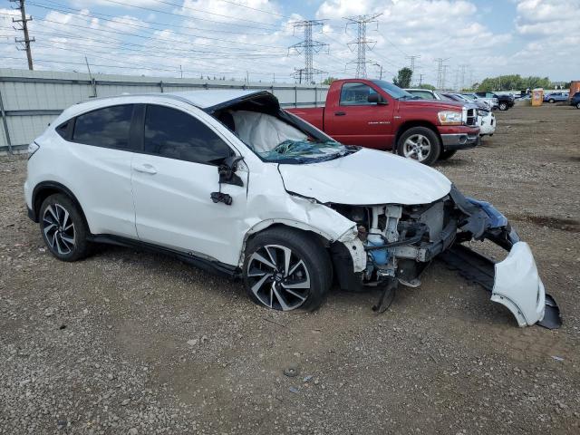 3CZRU6H13LM737233 - 2020 HONDA HR-V SPORT WHITE photo 4
