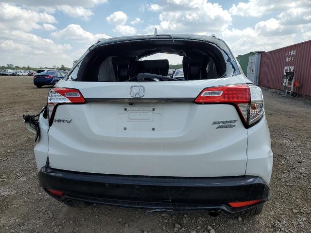 3CZRU6H13LM737233 - 2020 HONDA HR-V SPORT WHITE photo 6