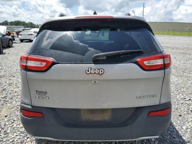 1C4PJMDB7HW512006 - 2017 JEEP CHEROKEE LIMITED Argent photo 6
