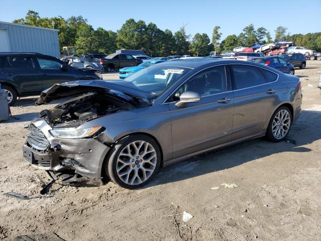 3FA6P0K97ER366813 - 2014 FORD FUSION TITANIUM CHARCOAL photo 1