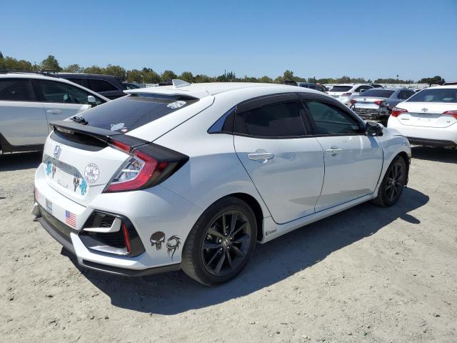 SHHFK7H66MU409874 - 2021 HONDA CIVIC EX WHITE photo 3