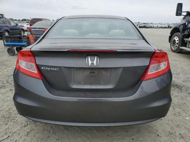 2HGFG3B89CH562782 - 2012 HONDA CIVIC EX GRAY photo 6