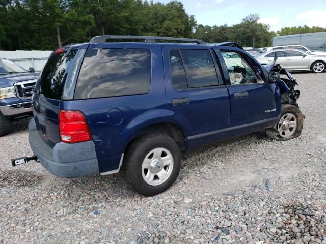 1FMZU62K14ZA63859 - 2004 FORD EXPLORER XLS BLUE photo 3