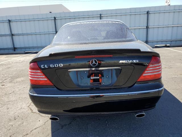 WDBPJ76J63A034963 - 2003 MERCEDES-BENZ CL 600 BLACK photo 6