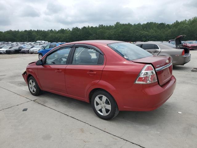 KL1TD56E19B341515 - 2009 CHEVROLET AVEO LS MAROON photo 2