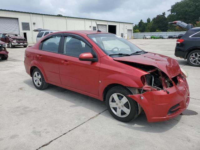 KL1TD56E19B341515 - 2009 CHEVROLET AVEO LS MAROON photo 4