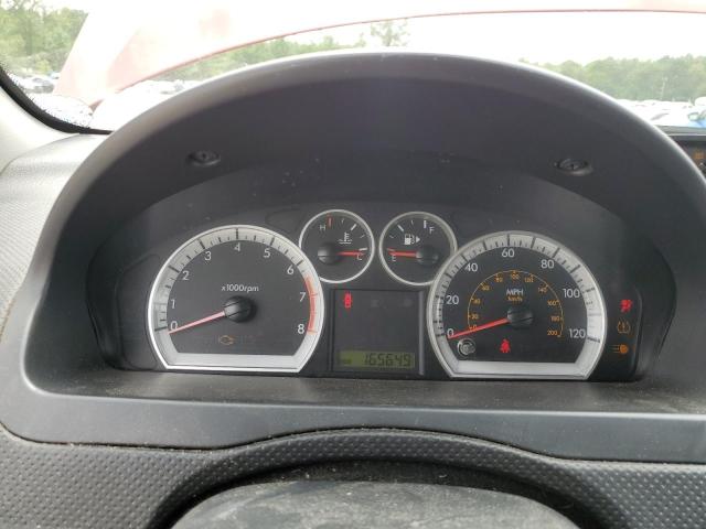 KL1TD56E19B341515 - 2009 CHEVROLET AVEO LS MAROON photo 9