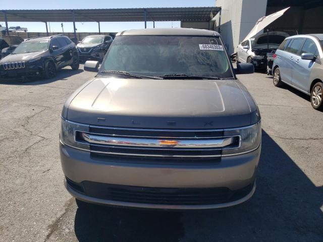 2FMGK5B87EBD18160 - 2014 FORD FLEX SE GRAY photo 5