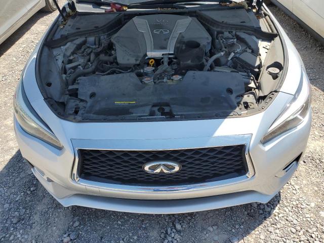 JN1EV7AP6JM350970 - 2018 INFINITI Q50 LUXE ვერცხლისფერი ფოტო 11