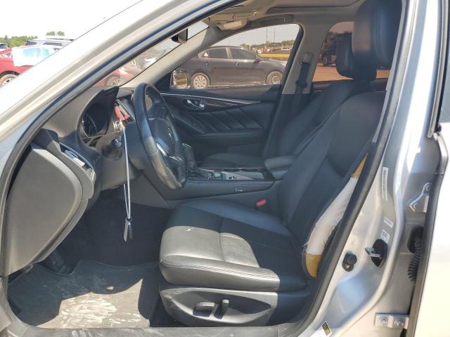 JN1EV7AP6JM350970 - 2018 INFINITI Q50 LUXE ვერცხლისფერი ფოტო 7