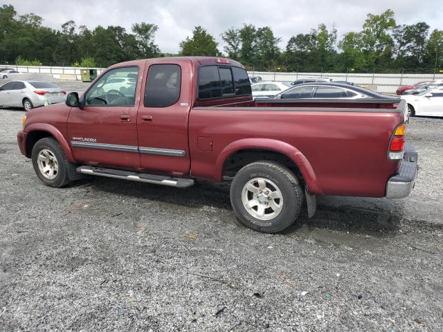 5TBRT34123S415799 - 2003 TOYOTA TUNDRA ACCESS CAB SR5 RED photo 2