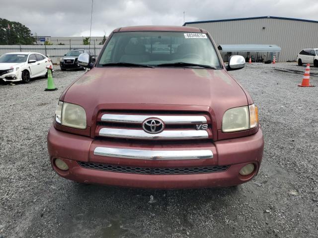 5TBRT34123S415799 - 2003 TOYOTA TUNDRA ACCESS CAB SR5 RED photo 5