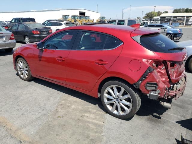 JM1BM1N31G1347976 - 2016 MAZDA 3 GRAND TOURING RED photo 2