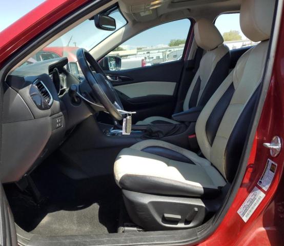 JM1BM1N31G1347976 - 2016 MAZDA 3 GRAND TOURING RED photo 7