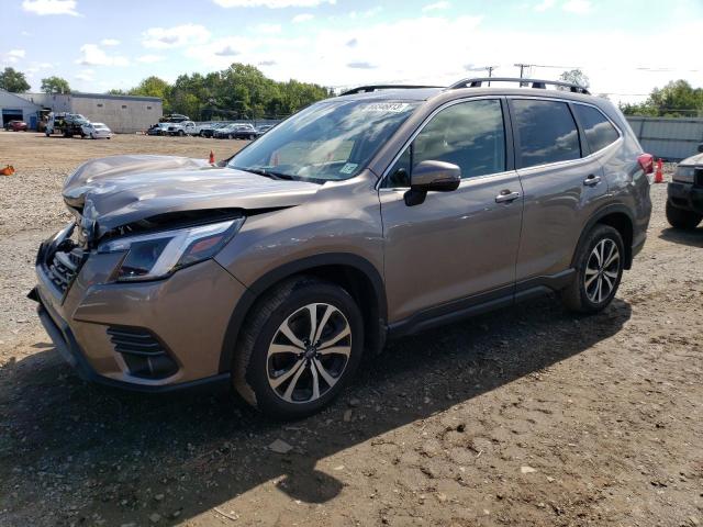 JF2SKANC0NH480109 - 2022 SUBARU FORESTER LIMITED GRAY photo 1