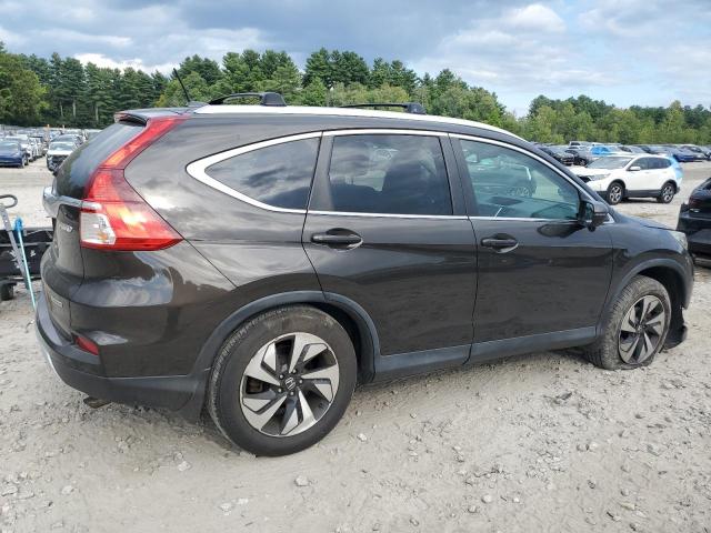 5J6RM4H93FL003613 - 2015 HONDA CR-V TOURING GRAY photo 3