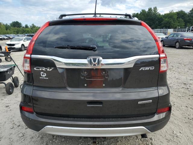 5J6RM4H93FL003613 - 2015 HONDA CR-V TOURING GRAY photo 6