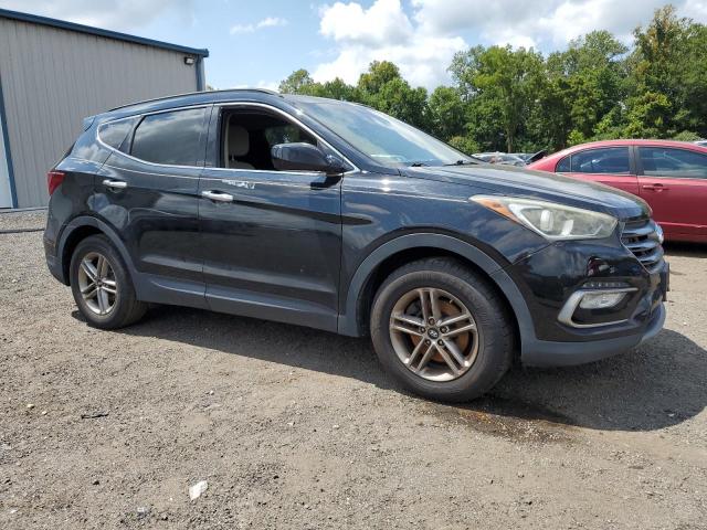 5NMZUDLB6HH021835 - 2017 HYUNDAI SANTA FE S BLACK photo 4
