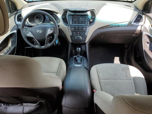 5NMZUDLB6HH021835 - 2017 HYUNDAI SANTA FE S BLACK photo 8