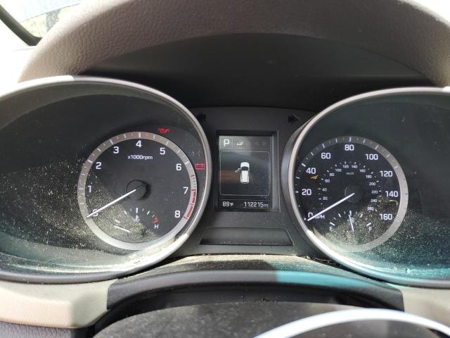 5NMZUDLB6HH021835 - 2017 HYUNDAI SANTA FE S BLACK photo 9