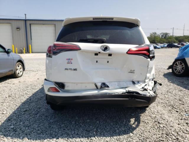 JTMBFREV0JJ235896 - 2018 TOYOTA RAV4 LE WHITE photo 6