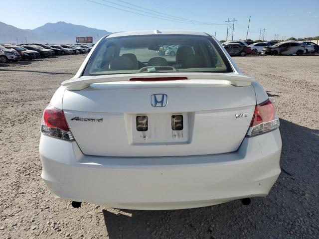 1HGCP36819A030267 - 2009 HONDA ACCORD EXL WHITE photo 6