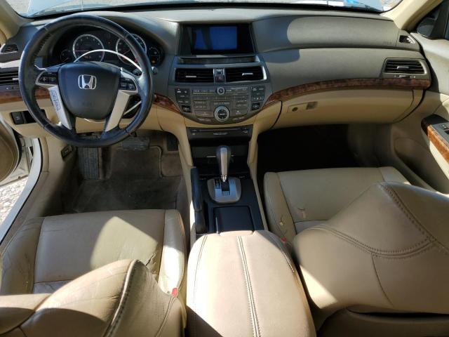 1HGCP36819A030267 - 2009 HONDA ACCORD EXL WHITE photo 8