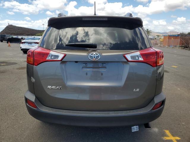 JTMZFREV5FD076880 - 2015 TOYOTA RAV4 LE Marron photo 6