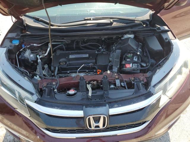 2HKRM4H74FH628207 - 2015 HONDA CR-V EXL BURGUNDY photo 12