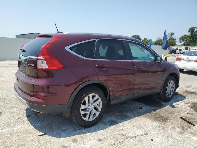 2HKRM4H74FH628207 - 2015 HONDA CR-V EXL BURGUNDY photo 3
