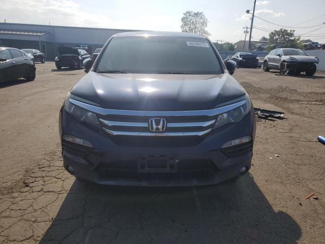 5FNYF6H58HB053496 - 2017 HONDA PILOT EXL BLUE photo 5