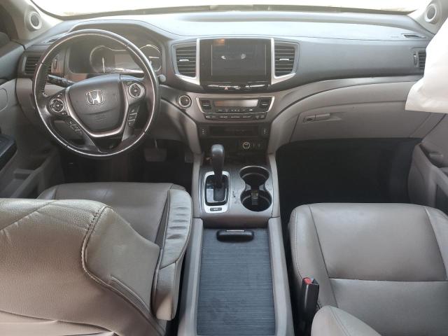 5FNYF6H58HB053496 - 2017 HONDA PILOT EXL BLUE photo 8