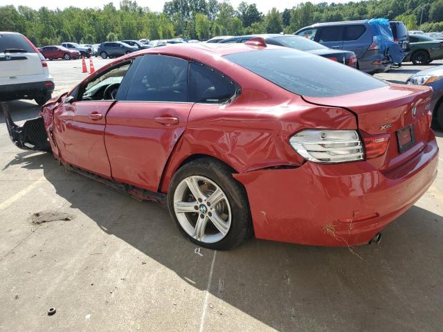 WBA4A7C55FD415425 - 2015 BMW 428 XI GRAN COUPE RED photo 2